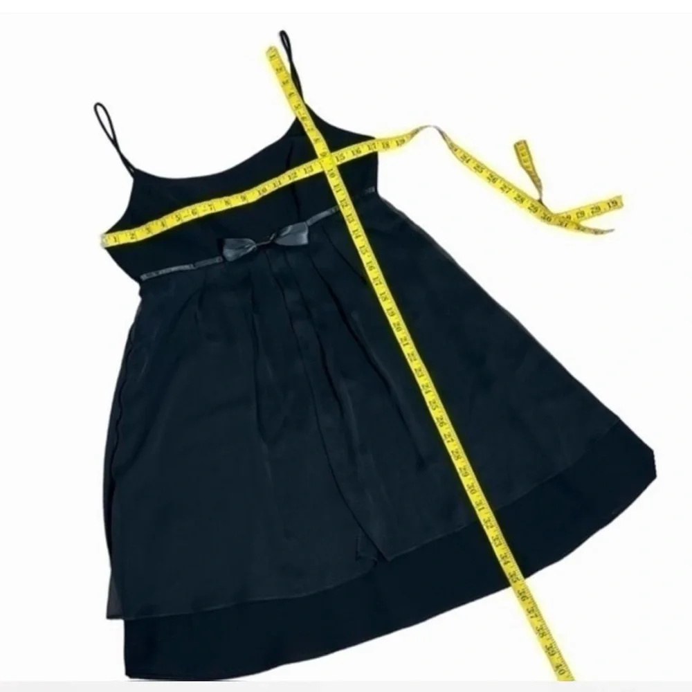 Vintage 90's black babydoll mini dress - Picture 4 of 6